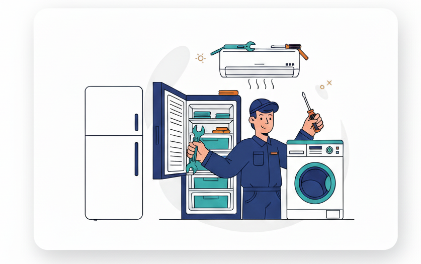 Professional refrigerator repair technician service in Mumbai and Navi Mumbai